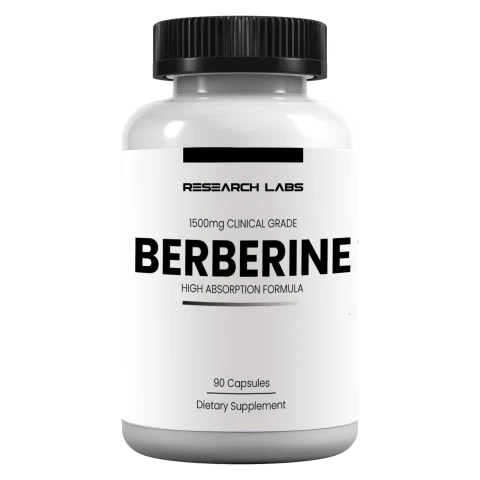 Research Labs Berberine High Absorption Formula 1500 mg, 90 Capsules