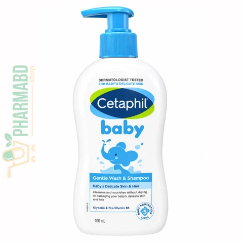 Cetaphil Baby Gentle Wash & Shampoo, 400 ml