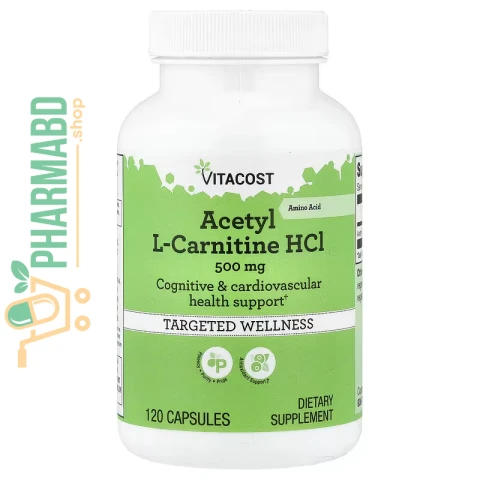 Vitacost, Acetyl L-Carnitine HCl, 500 mg, 120 Caps