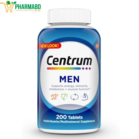 Centrum Multivitamin for Men, Multivitamin/Multimineral Supplement 200 Tablets
