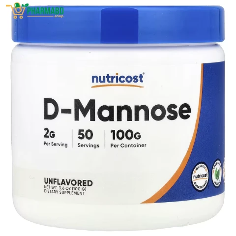 Nutricost D-Mannose Supplement, Unflavored , 3.6 oz, 100 grams