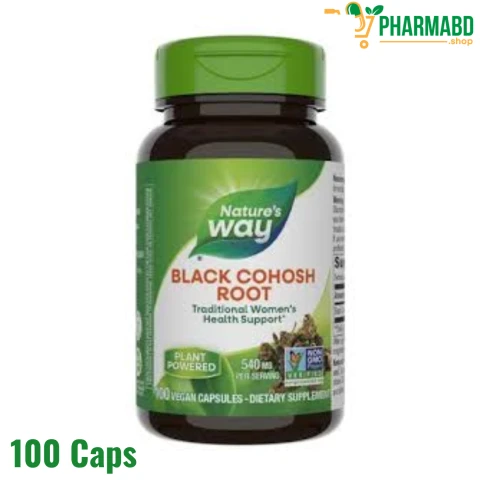 Nature's Way Herbs Black Cohosh Root 100 Capsules