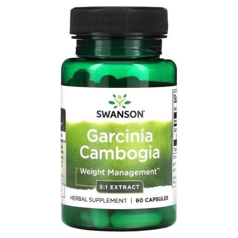 Swanson, Garcinia Cambogia, Weight Management, 60 Capsules