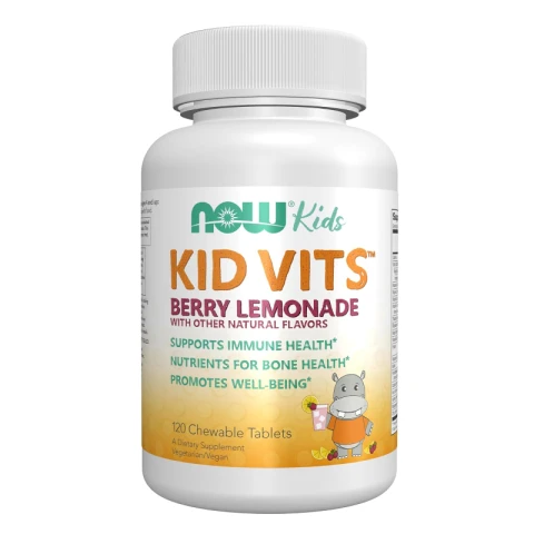 NOW Foods, Kid Vits, Berry Lemonade, 120 Chewable Tablets