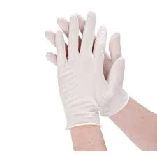 Latex Examination Gloves (Powdered) — 100 Pcs Box