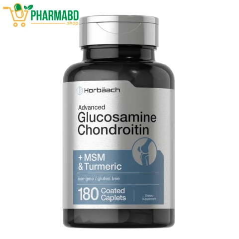 Horbäach Glucosamine Chondroitin MSM Turmeric 180 Coated Cablets