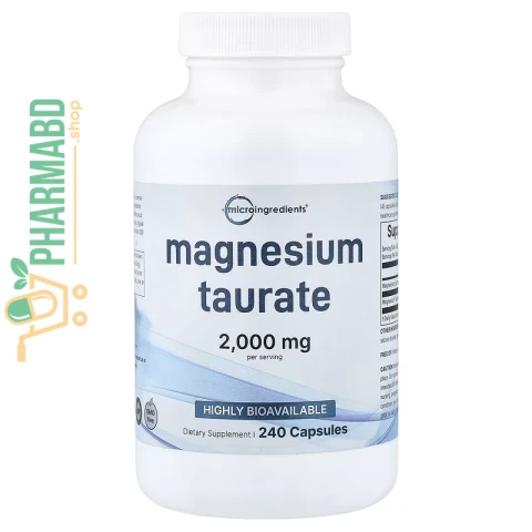 Micro Ingredients, Magnesium Taurate, 240 Capsules