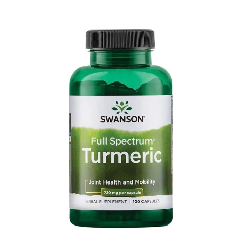 Swanson Turmeric, 720 mg, Joint Health and Mobility Support, 100 Cap