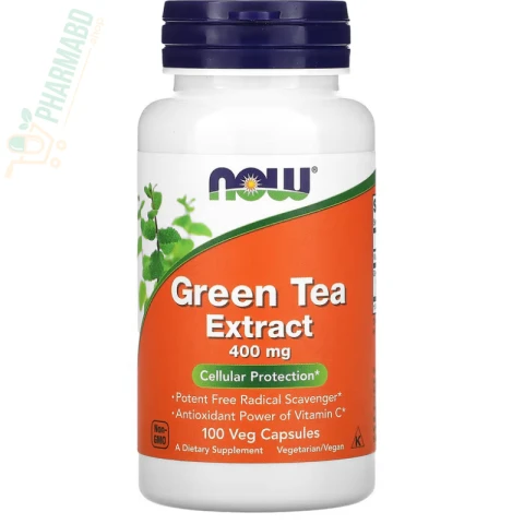 NOW Foods, Green Tea Extract, 400 mg, 100 VegCaps