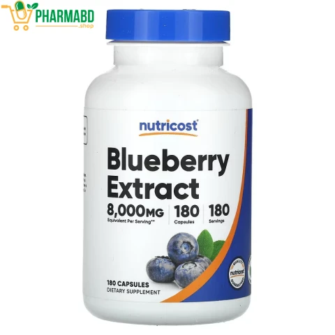 Nutricost, Blueberry Extract Supplement, 160 mg, 180 Caps