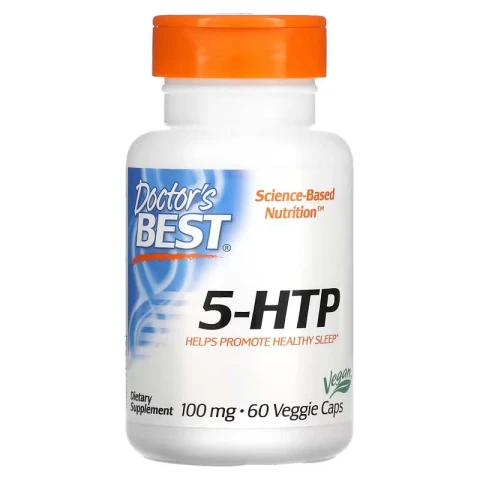 Doctor's Best, 5-HTP, 100 mg, Supports Mental & Emotional 60 VegCaps
