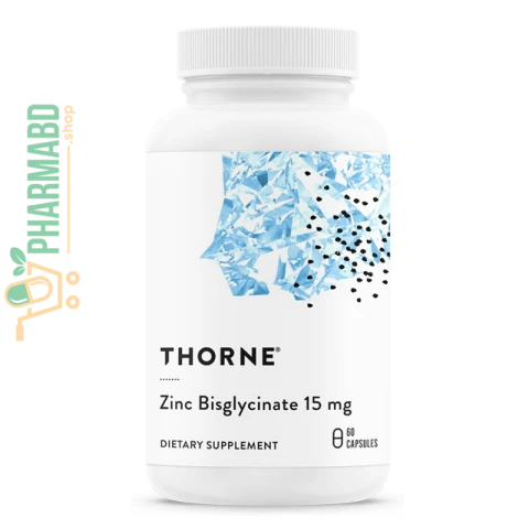 Thorne, Zinc Bisglycinate, 15 mg, 60 Caps