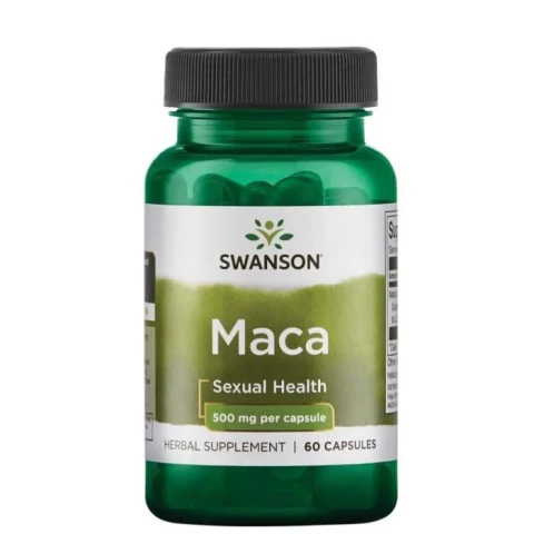 Swanson Maca 500 mg Sexual Health 60 Capsules