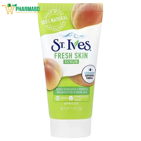 St. Ives, Fresh Skin Scrub, Apricot, 1 oz 28 grams