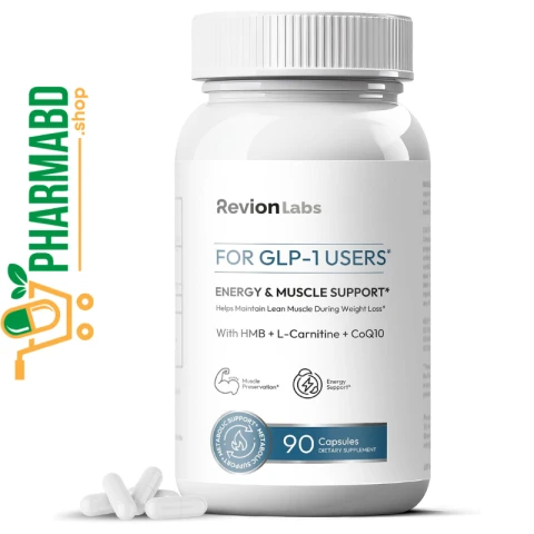 Revion LABS For GLP-1 Users Lean Muscle Energy Metabolic 90 Capsules
