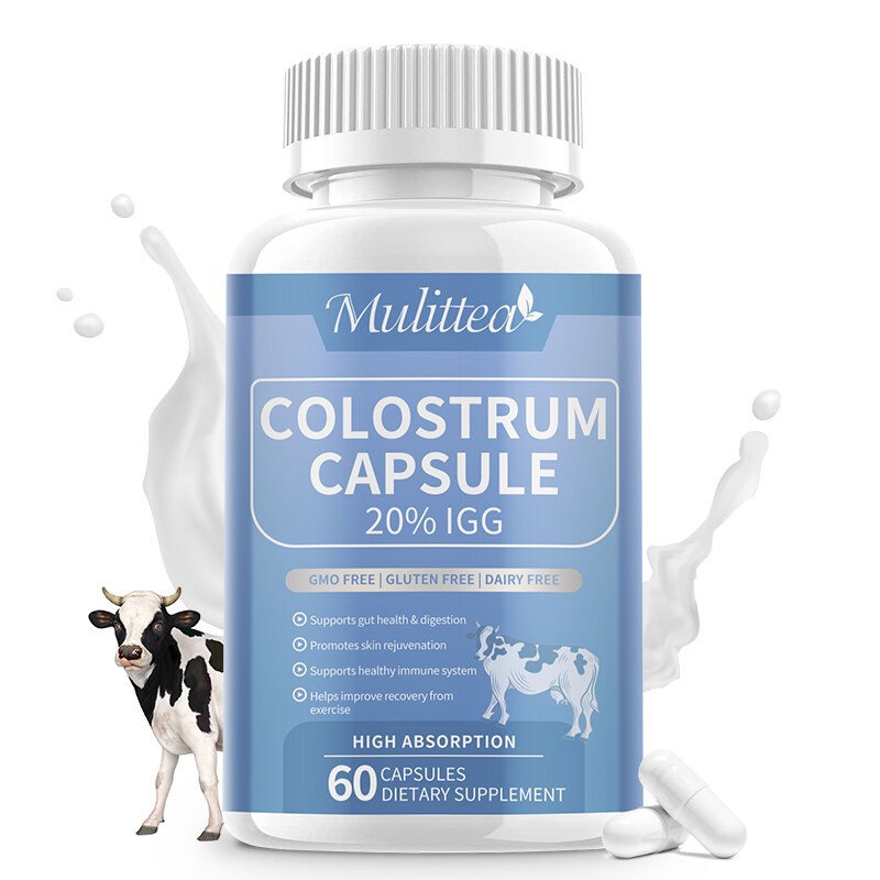 Mulittea Bovine Colostrum 1000 mg 60 capsules