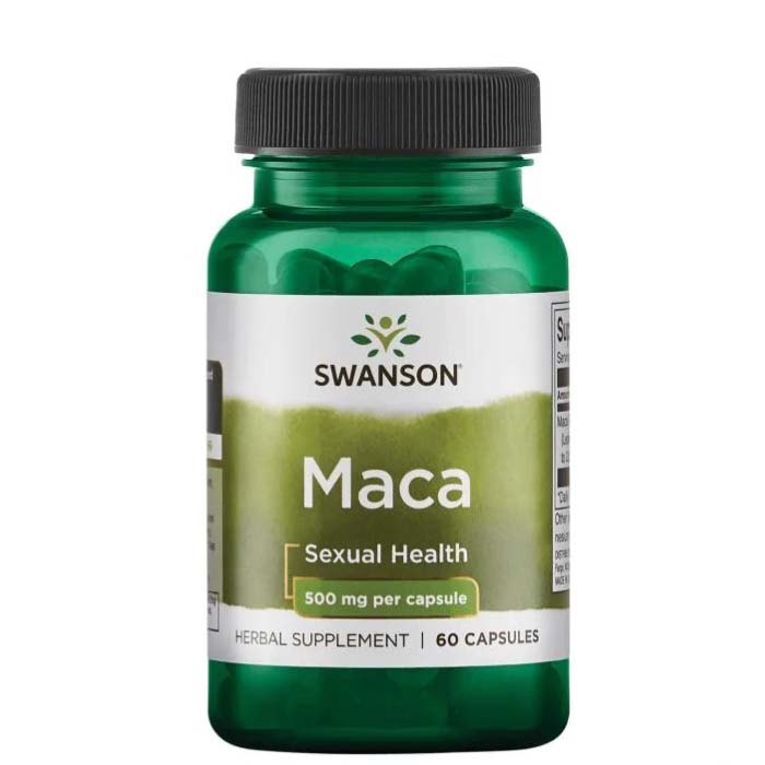 Swanson Maca 500 mg Sexual Health 60 Capsules