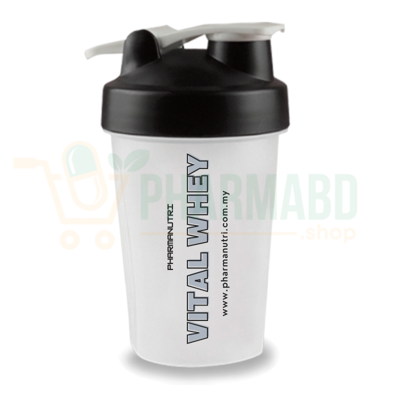 Muscle Fit BPA-Free Protein Shaker 400 ml