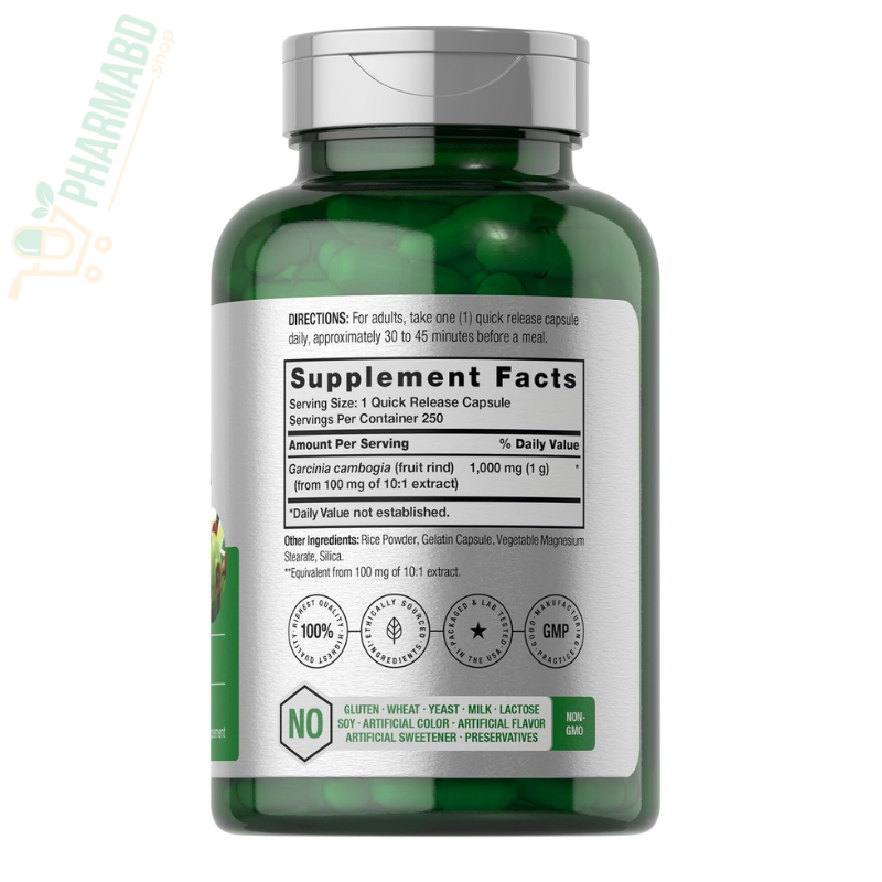 Horbaach Garcinia Cambogia Extract 250 Capsules