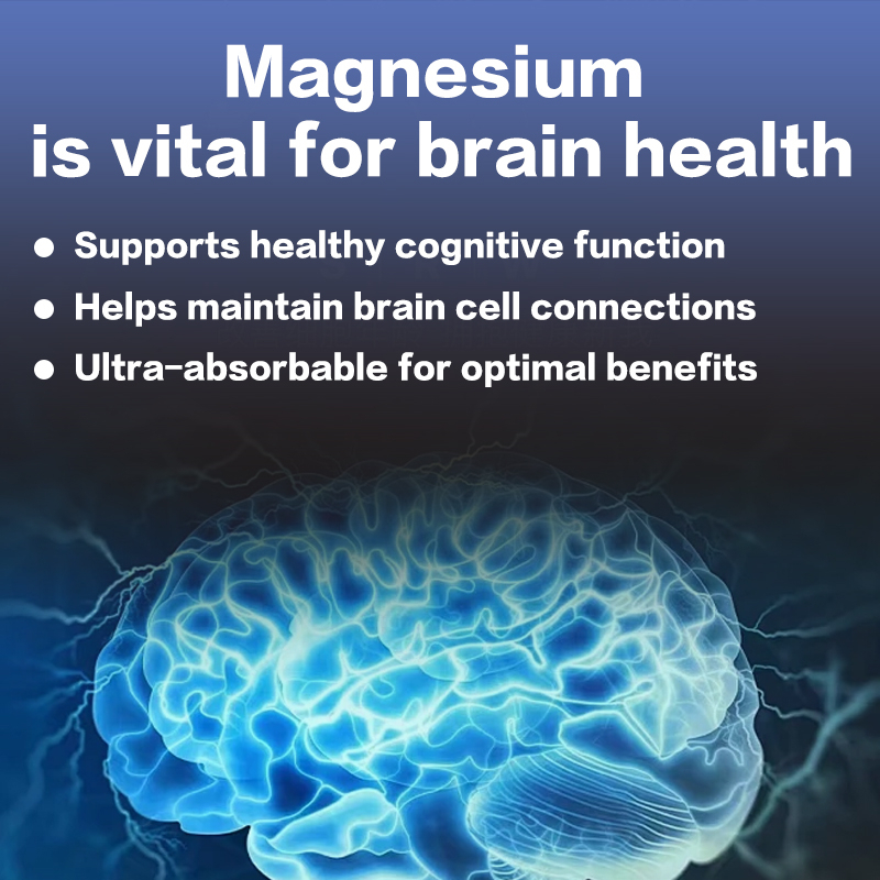Grevip Magnesium L-Threonate Brain Health & Cognitive Function Support 120 Capsules