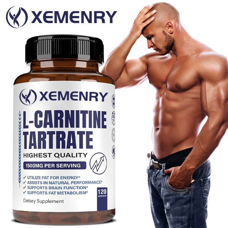 Xemenry L-Carnitine Tartrate, 1500 mg, 120 Capsules