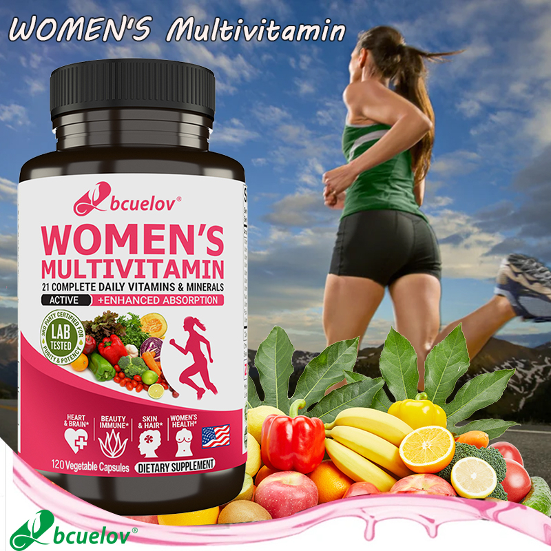 Bcuelov Women's Multivitamin Supplement 120 Capsules