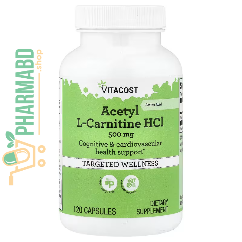 Vitacost, Acetyl L-Carnitine HCl, 500 mg, 120 Caps