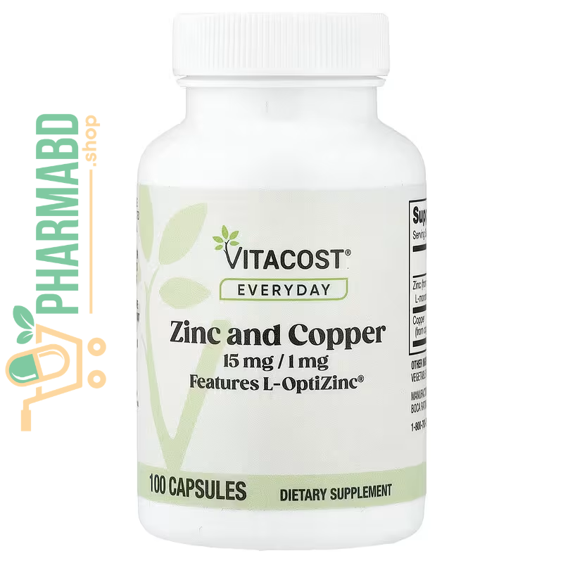 Vitacost, Everyday, Zinc & Copper, 100 Capsules