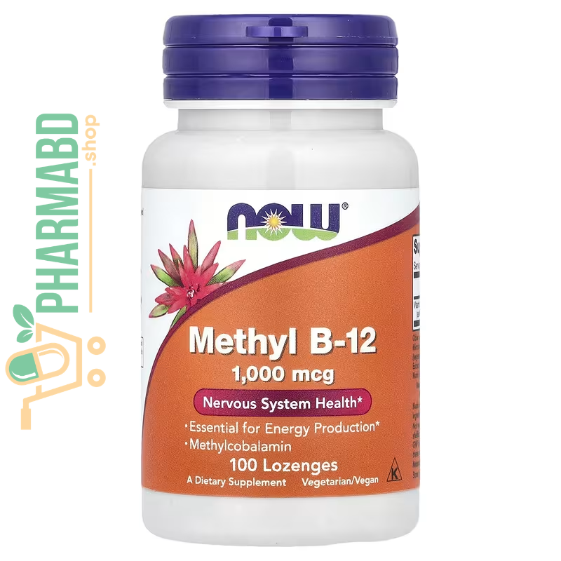 NOW Foods, Methyl B12, 1,000 mcg, Nervous Health 100 Lozenges