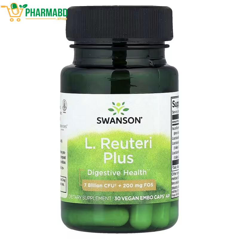 Swanson L. Reuteri Plus, 30 Veg Caps