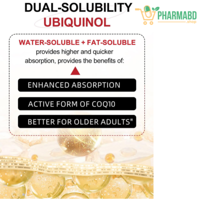 DRFOSTER Ubiquinol CoQ10 600 mg, 120 Softgels