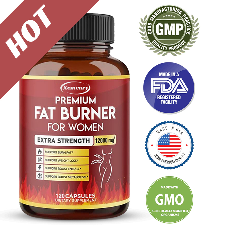 Premium Fat Burner Supplement for Women 120 Capsules