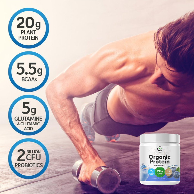 VitaLift Organic Vegan Protein Powder, 300 grams
