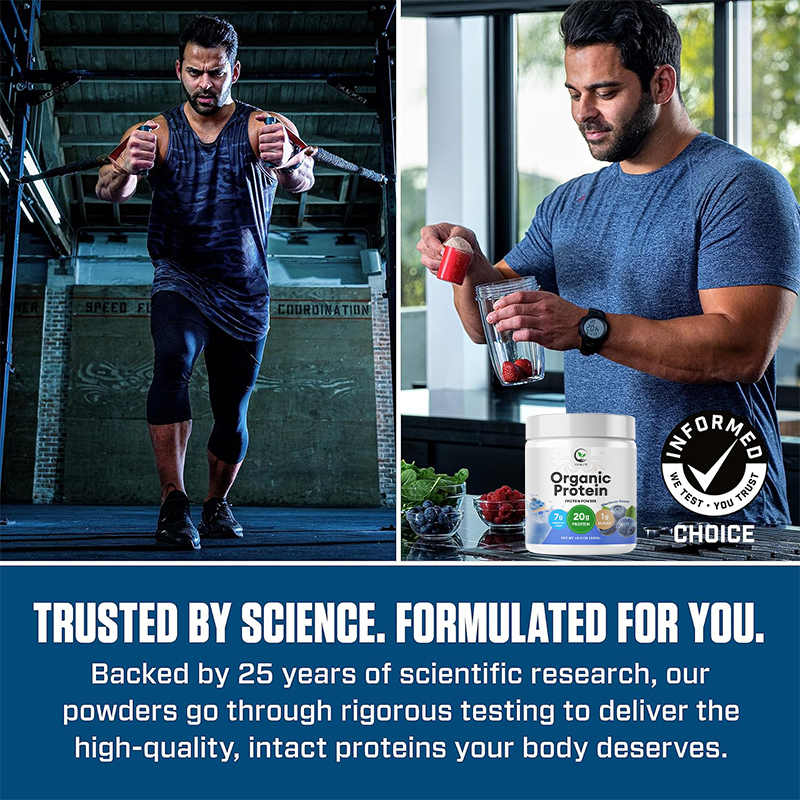 VitaLift Organic Vegan Protein Powder, 300 grams