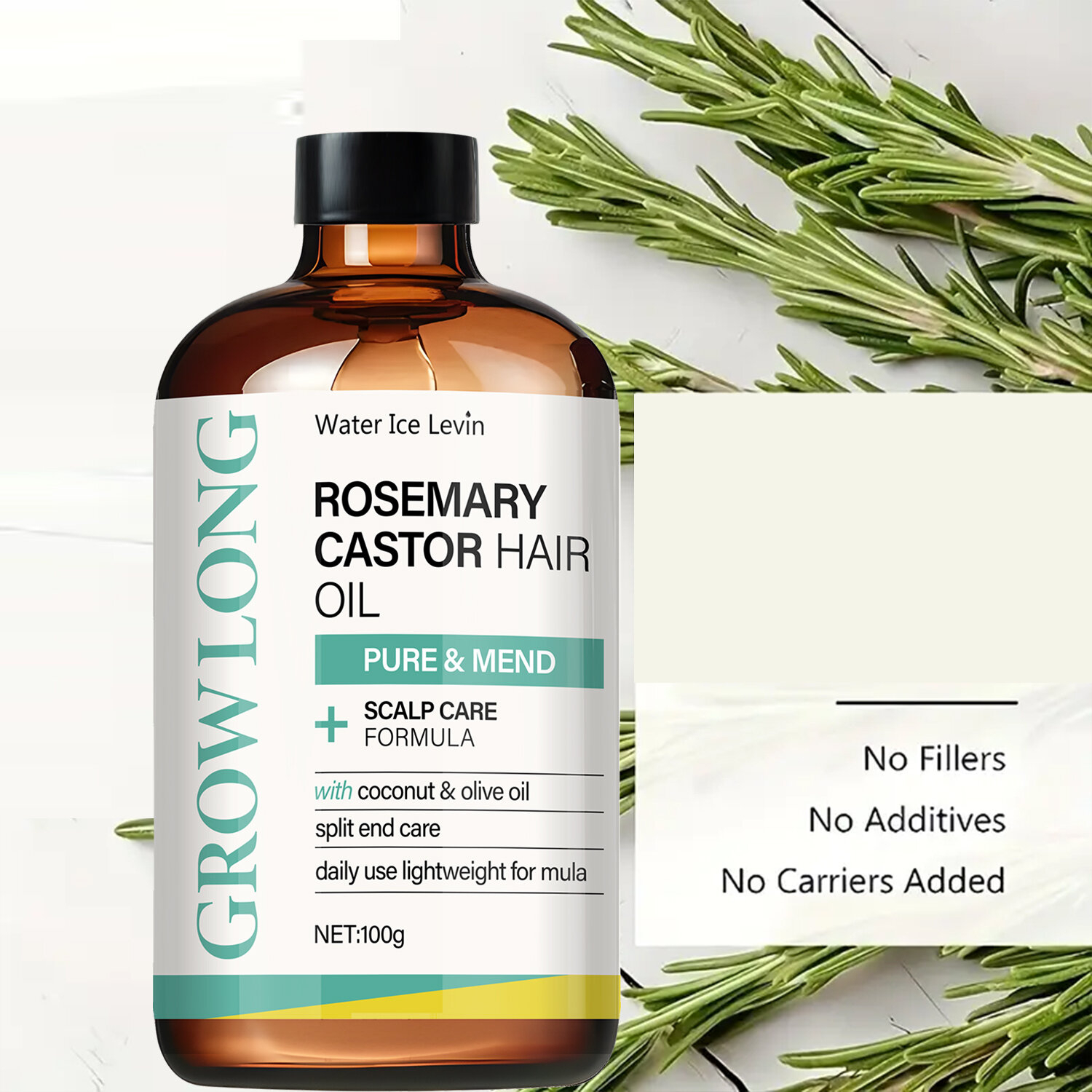 Rosemary Castor Hair Oil 100 ml