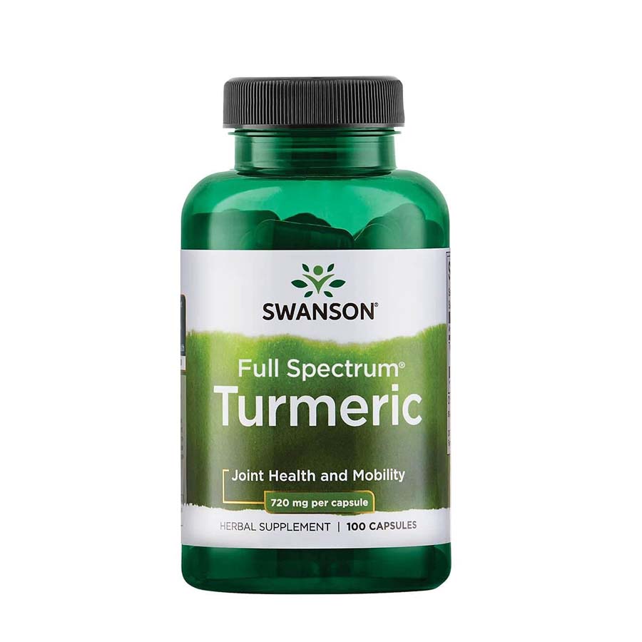 Swanson Turmeric, 720 mg, Joint Health and Mobility Support, 100 Cap