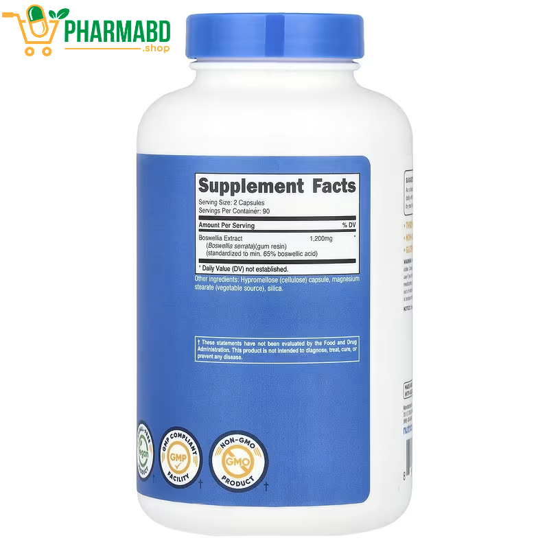 Nutricost, Boswellia Extract Supplement, 180 Capsules