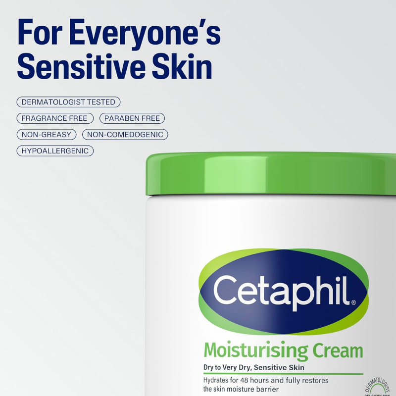 Cetaphil Moisturising Cream 550 grams