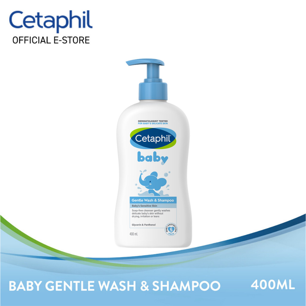 Cetaphil Baby Gentle Wash & Shampoo, 400 ml