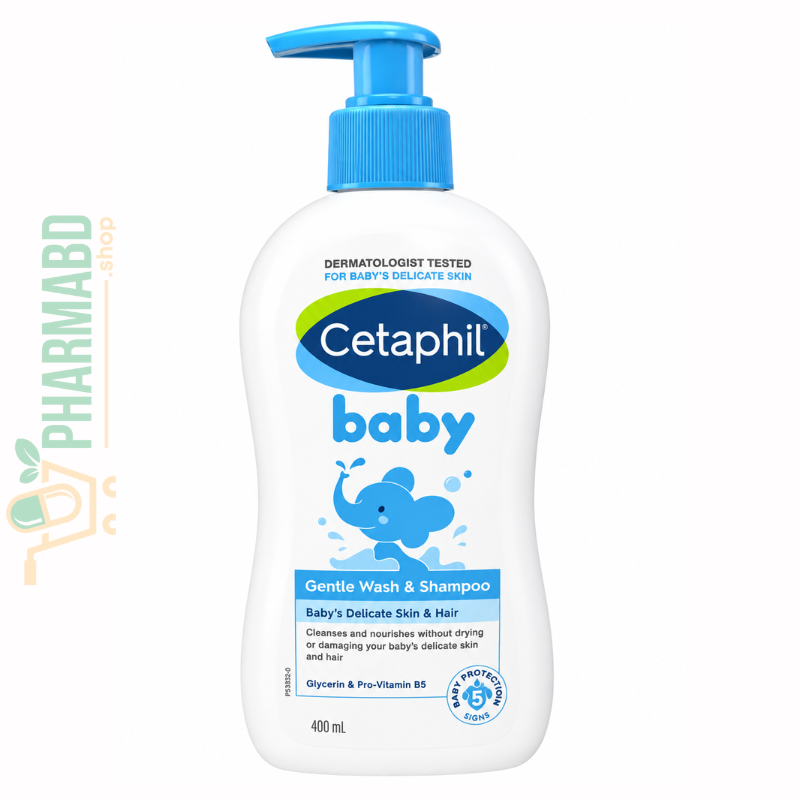 Cetaphil Baby Gentle Wash & Shampoo, 400 ml
