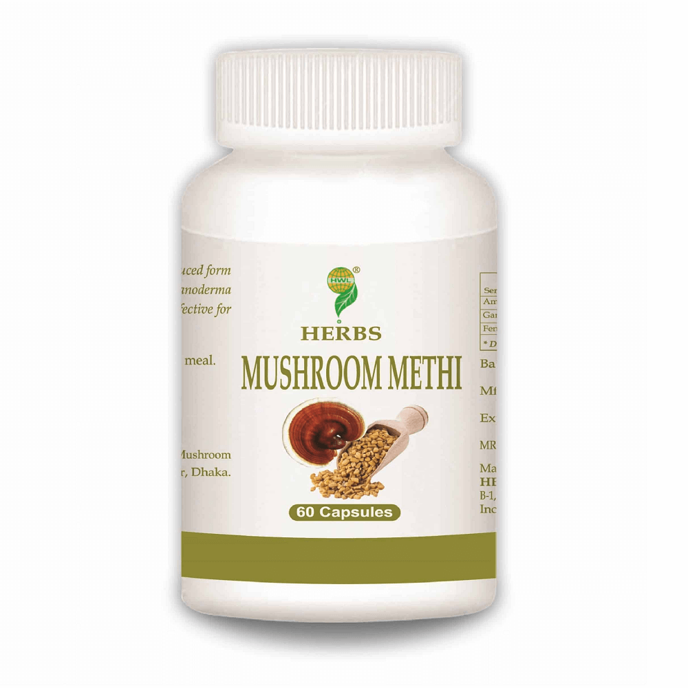 HERBS MUSHROOM METHI 60 CAPSULES