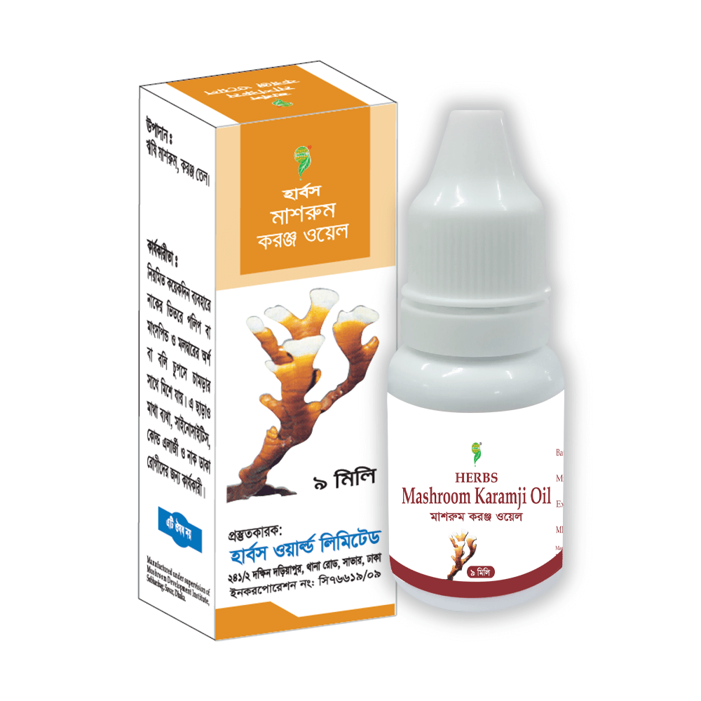 HERBS MUSHROOM KARANJA OIL 9 ml