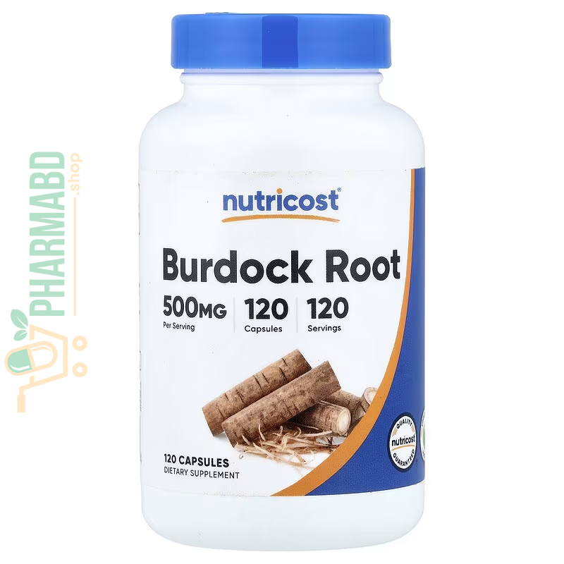 Nutricost, Burdock Root, 500 mg, 120 Caps