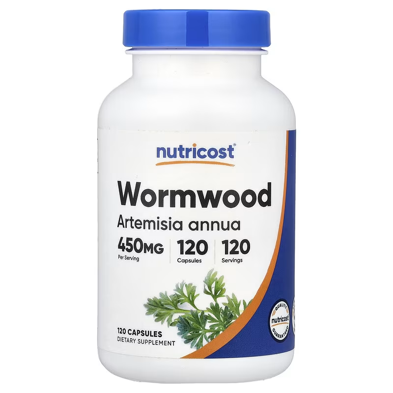 Nutricost, Wormwood, 450 mg, 120 Caps