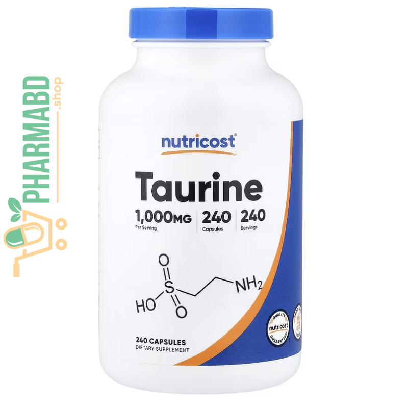 Nutricost, Taurine, 1,000 mg, 240 Caps