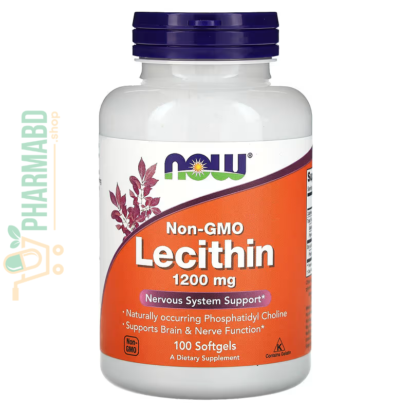 NOW Foods, Non-GMO Lecithin, 100 Softgels