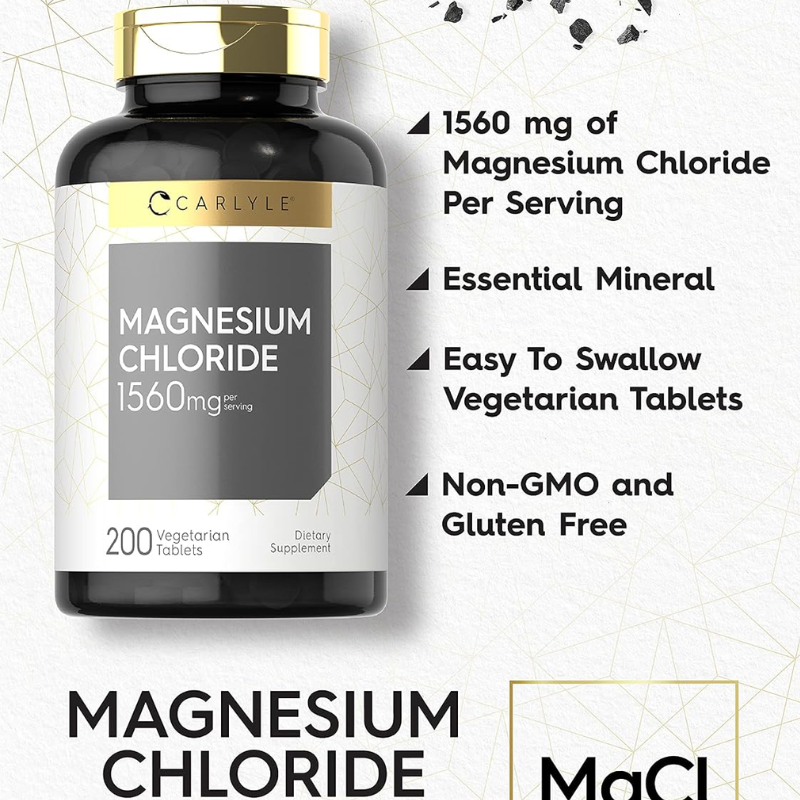 Carlyle Magnesium Chloride 1560 mg,  200 Tablets