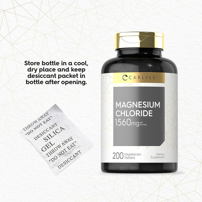 Carlyle Magnesium Chloride 1560 mg,  200 Tablets