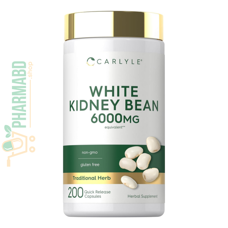 Carlyle White Kidney Bean, 200 Capsules