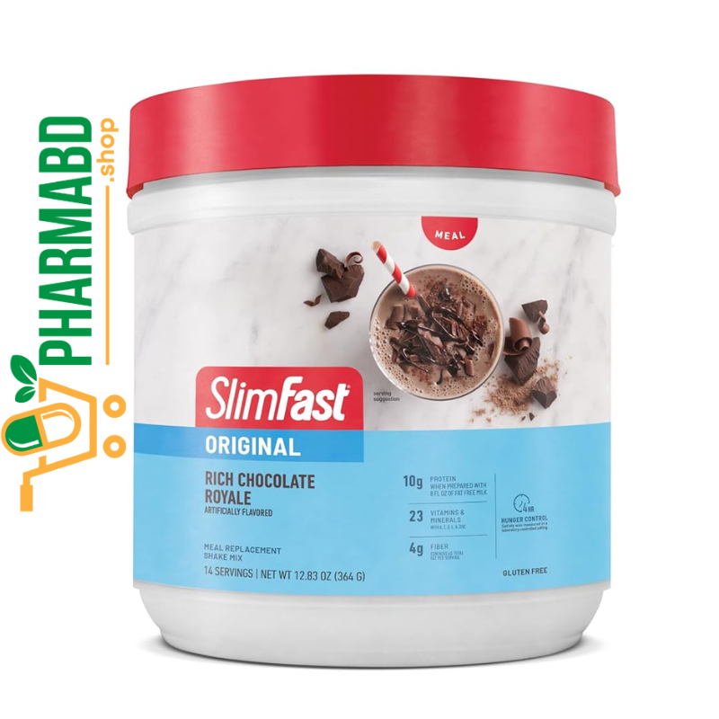 SlimFast Meal Replacement Weight Loss Powder 364 grams Vanilla - Chocolate